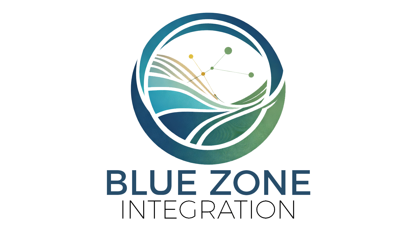 Blue zone integration header